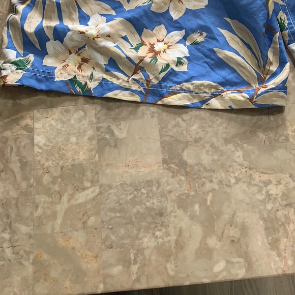 Chaps Est. 1978 Men's Blue Floral Multi Swim Trunks XXL J427 - Picture 8 of 15